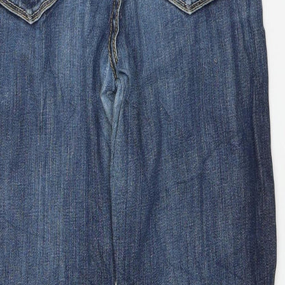 Demi Curve Womens Blue  Denim Bootcut Jeans Size 28 in L25.5 in