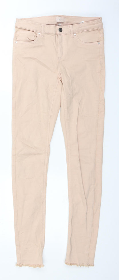 Only Girls Beige  Denim Straight Jeans Size 14 Years