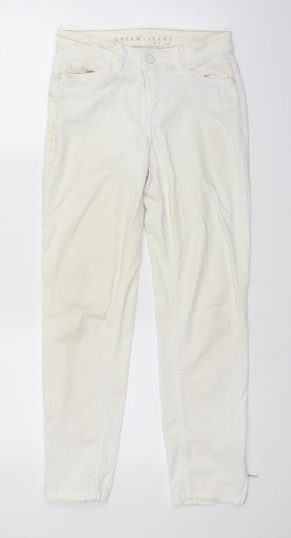 Mac Womens White  Denim Straight Jeans Size 27 in L25.5 in