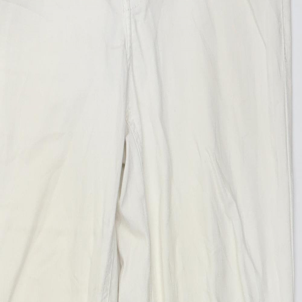 Mac Womens White  Denim Straight Jeans Size 27 in L25.5 in