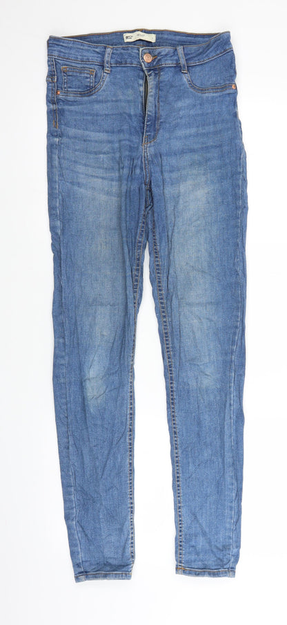 Womens UK Size L Molly Regular Fit Straight Blue Jeans