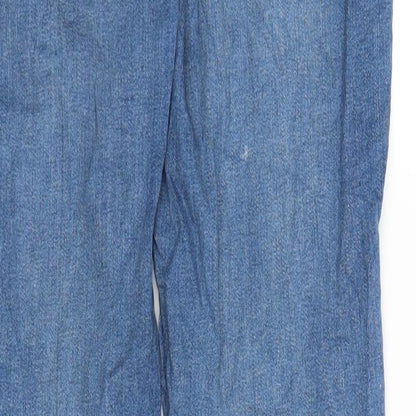 Womens UK Size L Molly Regular Fit Straight Blue Jeans