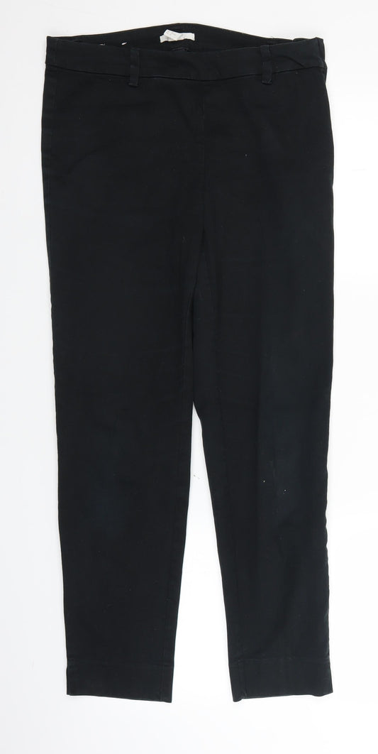 Womens UK Size 12 H&M Regular Fit  Beige Trousers