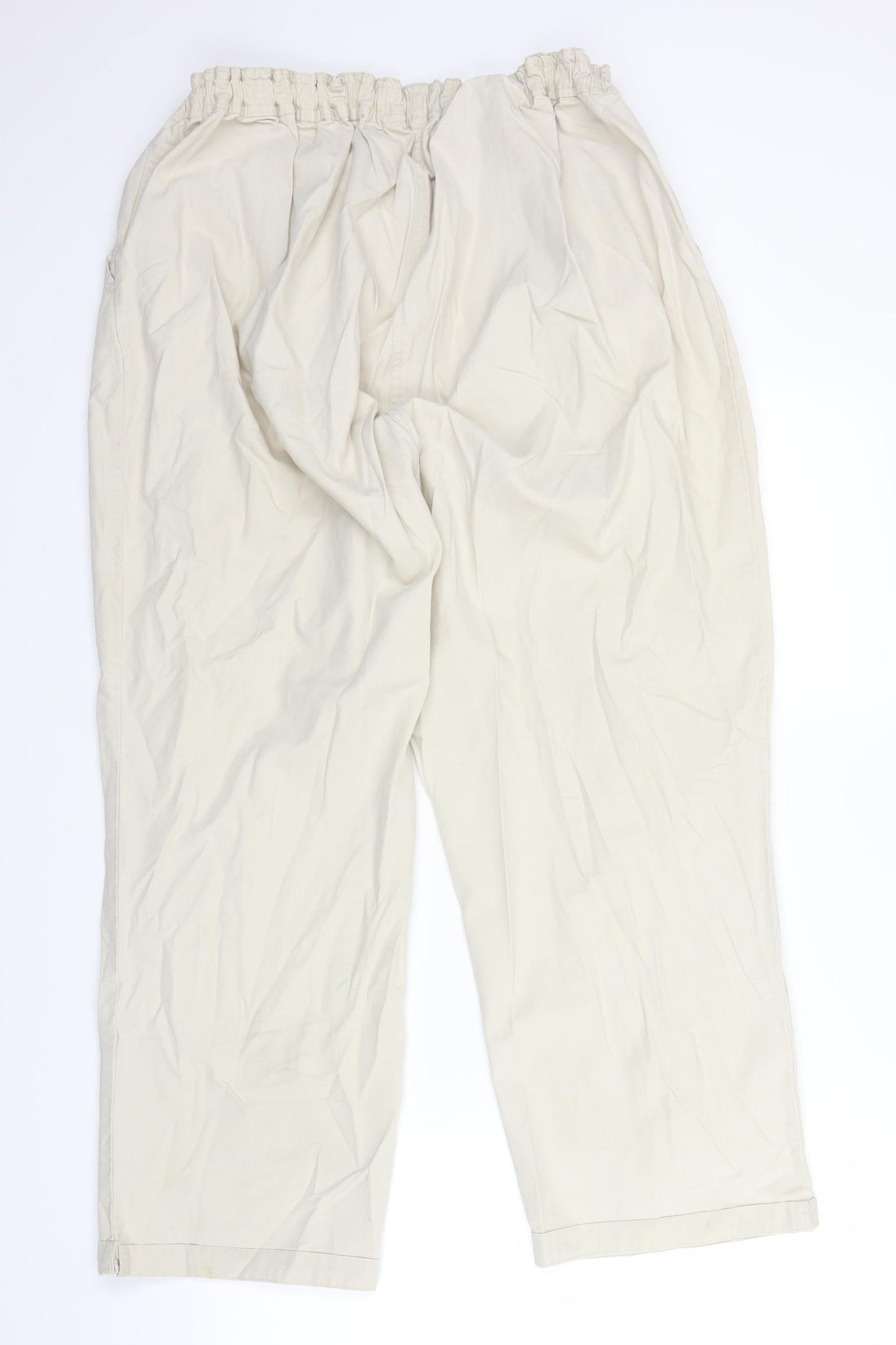 Womens UK Size 22 JDV Regular Fit  Beige Trousers