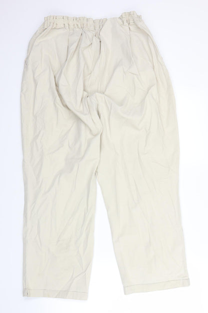 Womens UK Size 22 JDV Regular Fit  Beige Trousers