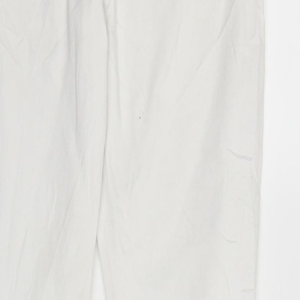 Goodies Womens White  Denim Straight Jeans Size 10 L27 in