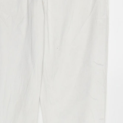 Goodies Womens White  Denim Straight Jeans Size 10 L27 in