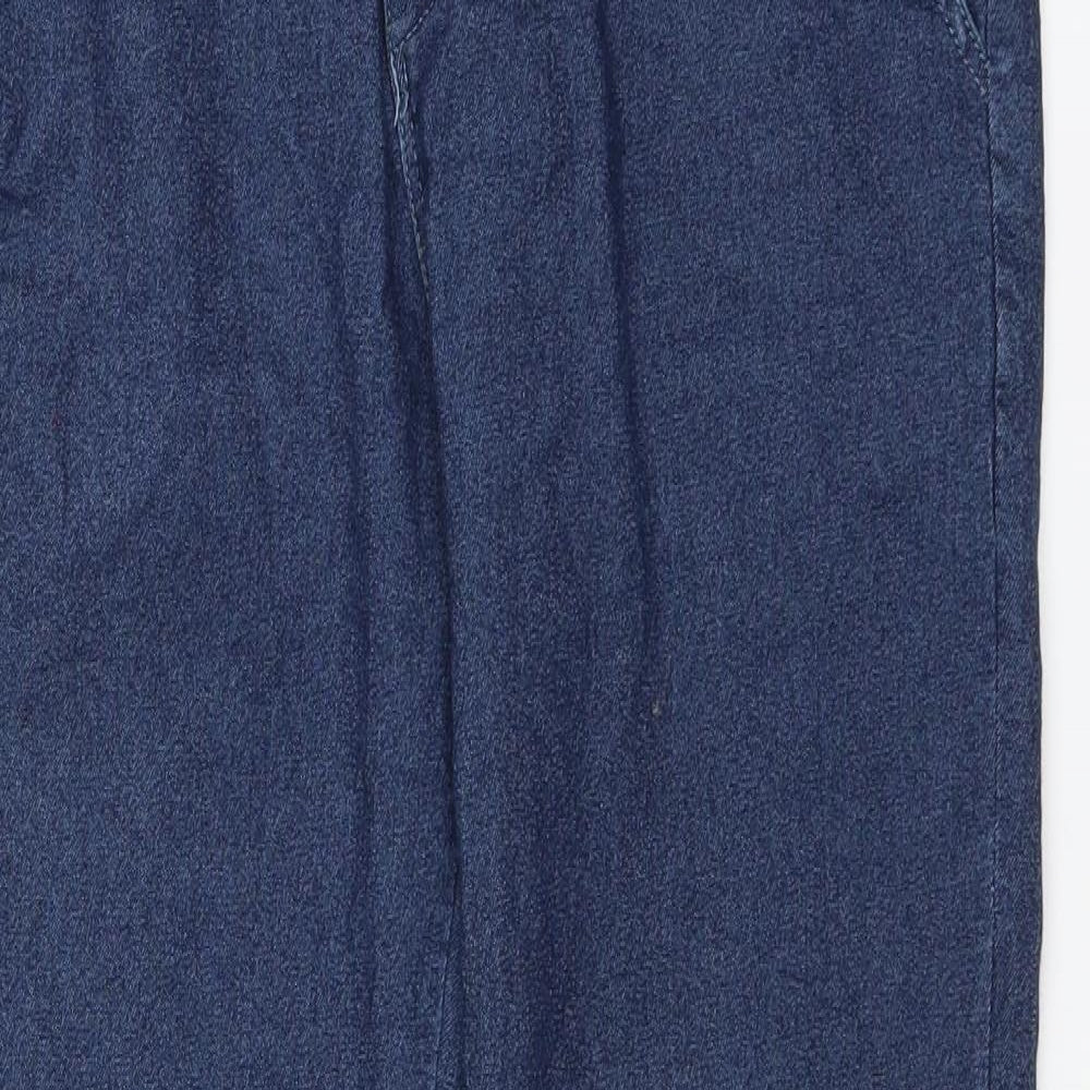 Womens UK Size 28 in Preworn Regular Fit  Black Trousers