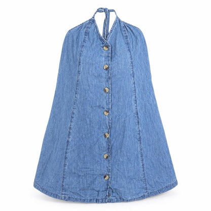Womens UK Size 4 ASOS Blue Basic Blouse