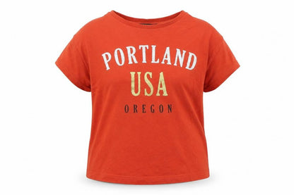 New Look Girls Orange   Basic T-Shirt Size 9 Years