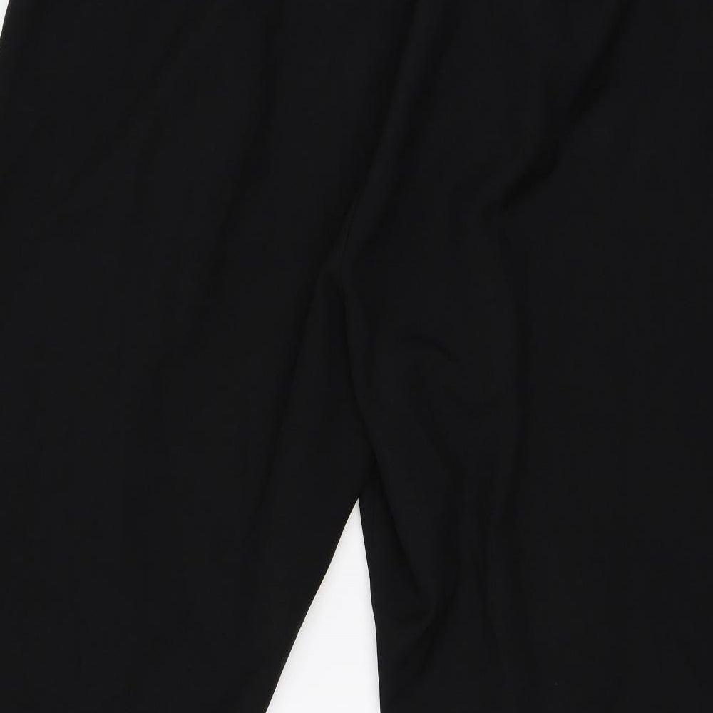 BM Collection Womens Black   Trousers  Size 22 L21 in
