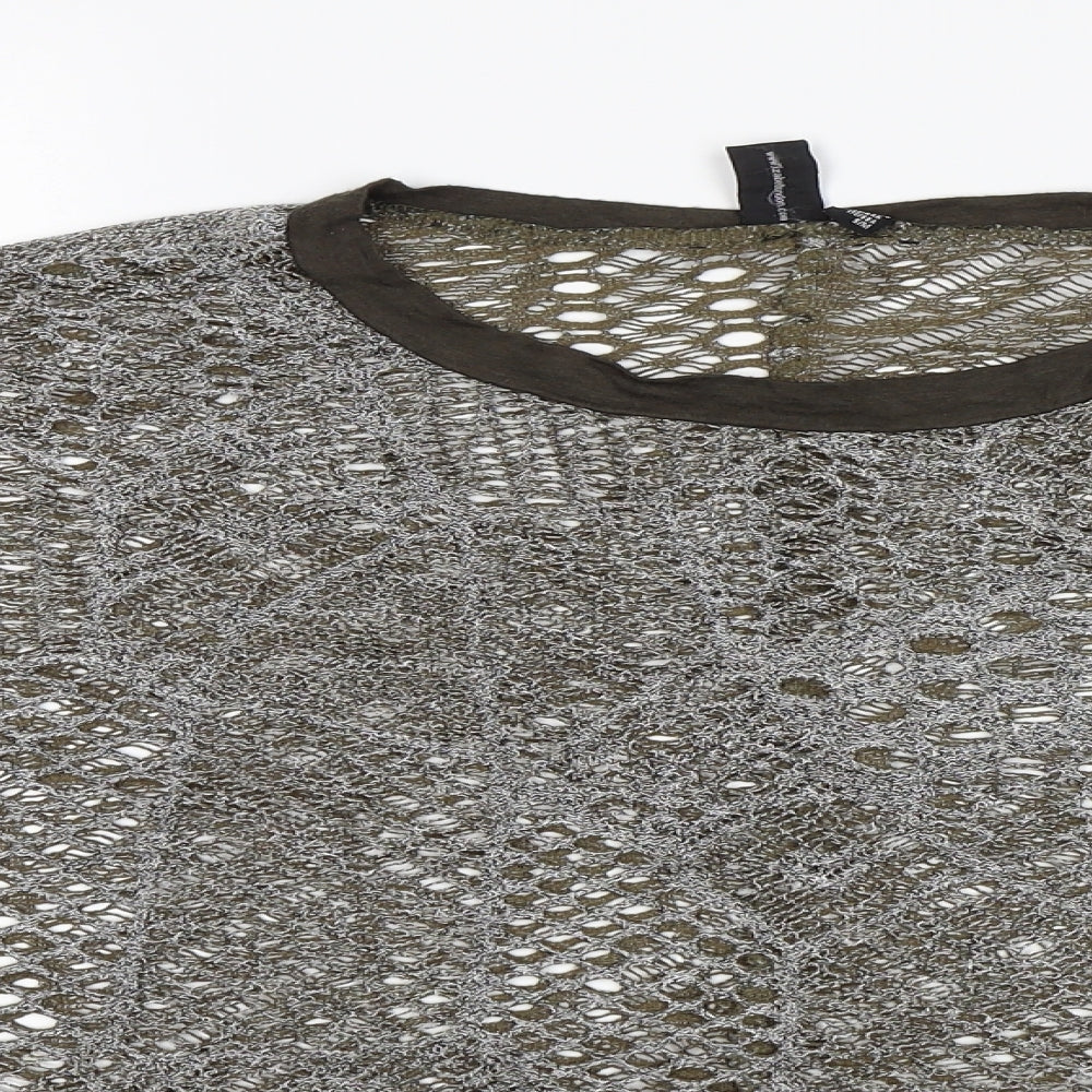 Izabel Womens Green   Basic Blouse Size 8