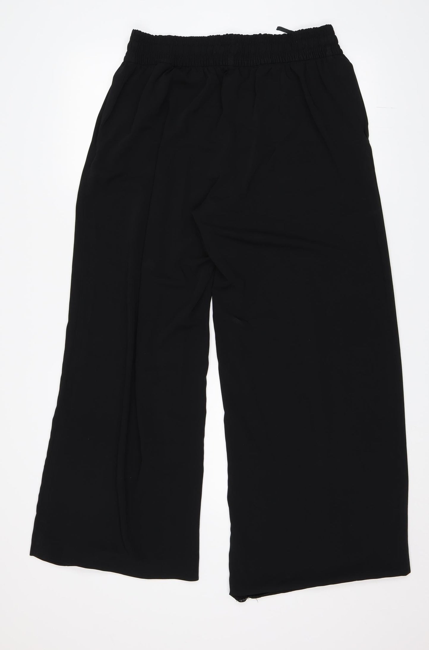 Womens UK Size 14 M&S Regular Fit  Black Trousers