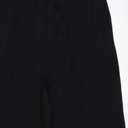 Womens UK Size 14 M&S Regular Fit  Black Trousers