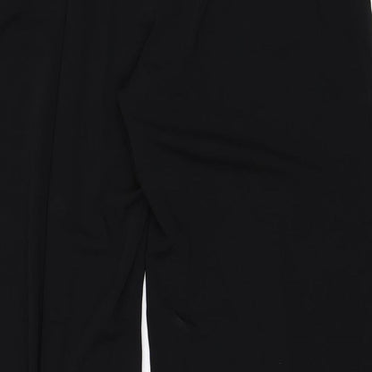 Womens UK Size 14 M&S Regular Fit  Black Trousers