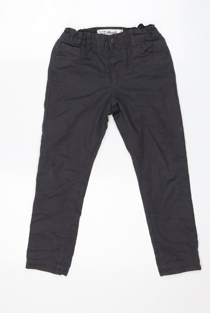 Denim and Co Girls Grey   Chino Trousers Size 6-7 Years