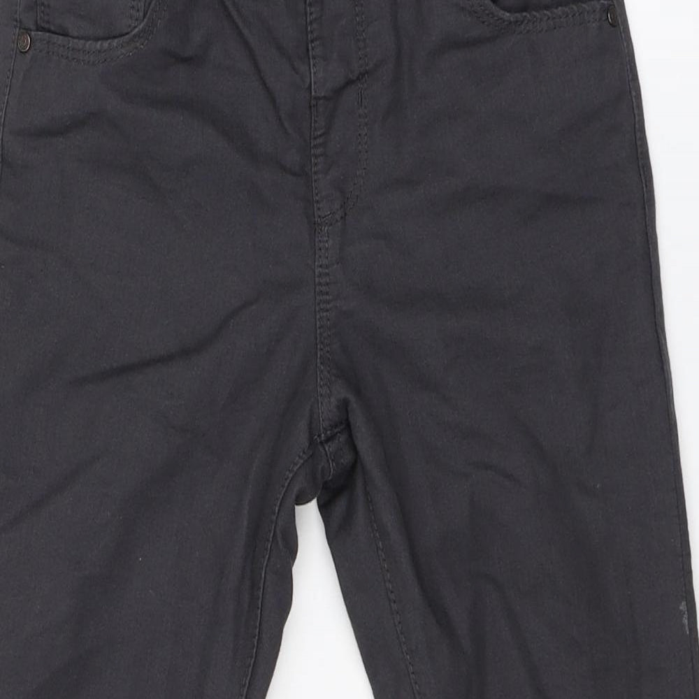 Denim and Co Girls Grey   Chino Trousers Size 6-7 Years