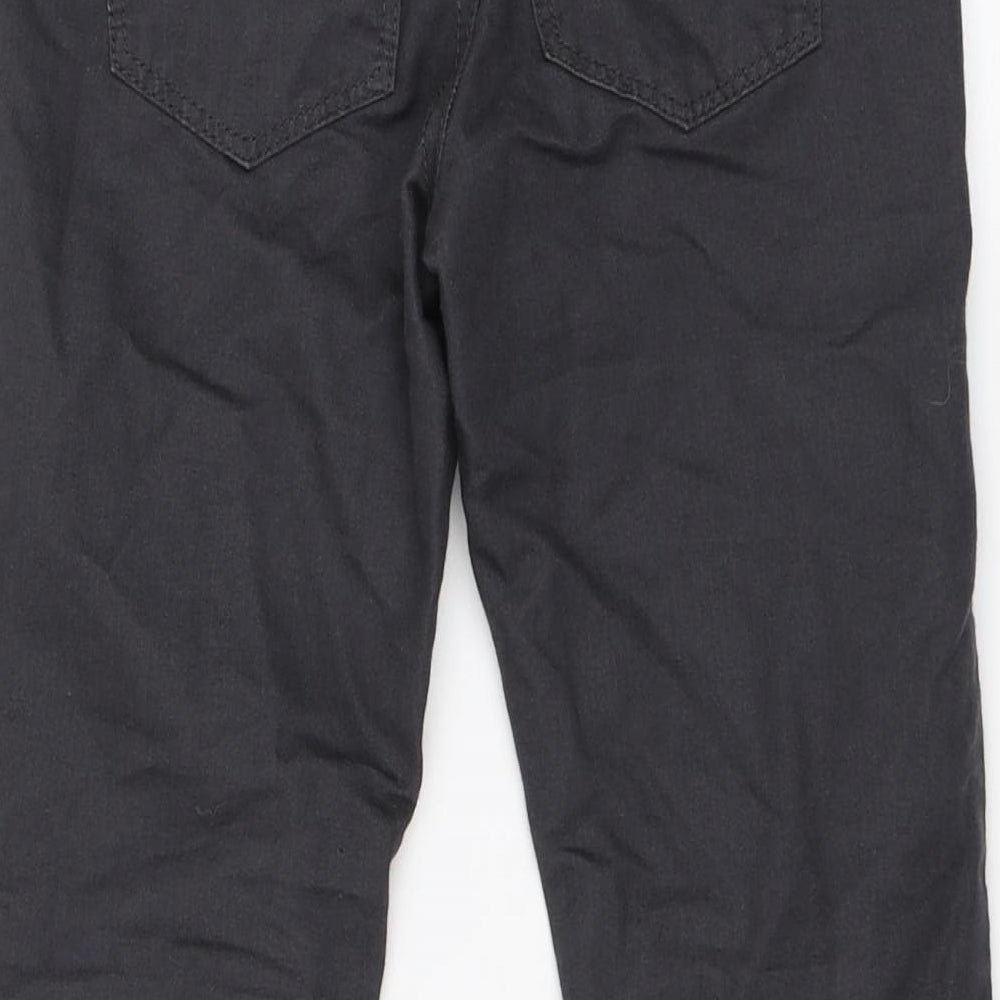 Denim and Co Girls Grey   Chino Trousers Size 6-7 Years