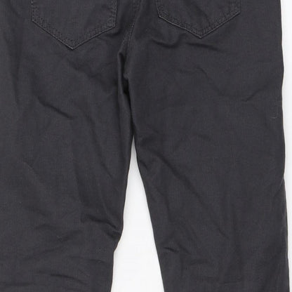 Denim and Co Girls Grey   Chino Trousers Size 6-7 Years