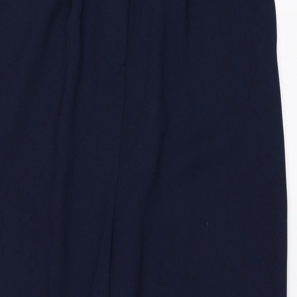 Womens UK Size 12 ASOS Regular Fit  Blue Trousers
