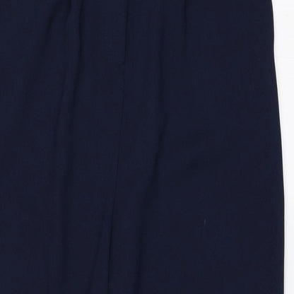 Womens UK Size 12 ASOS Regular Fit  Blue Trousers