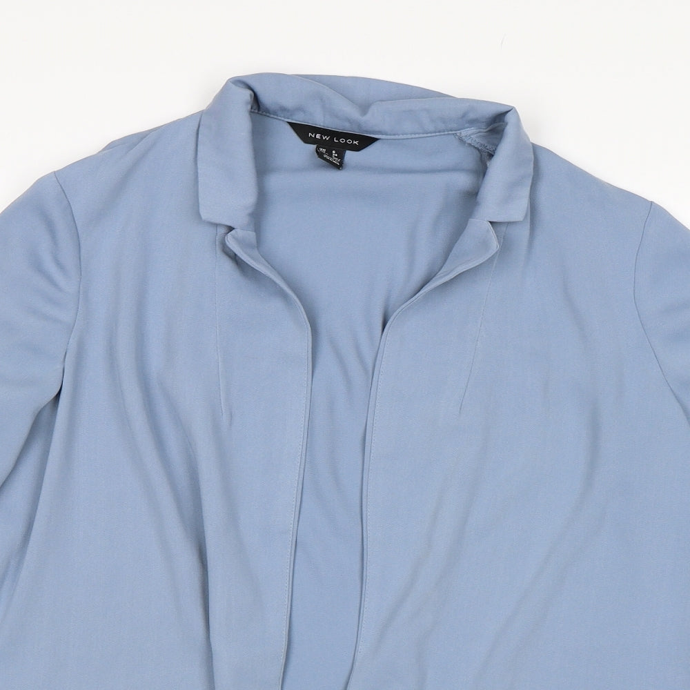Womens UK Size 6 New Look Blue Jacket