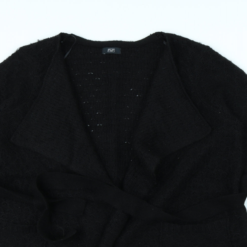 F&F Womens Black   Cardigan Jumper Size 14