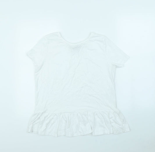 F&F Womens White   Basic Blouse Size 14