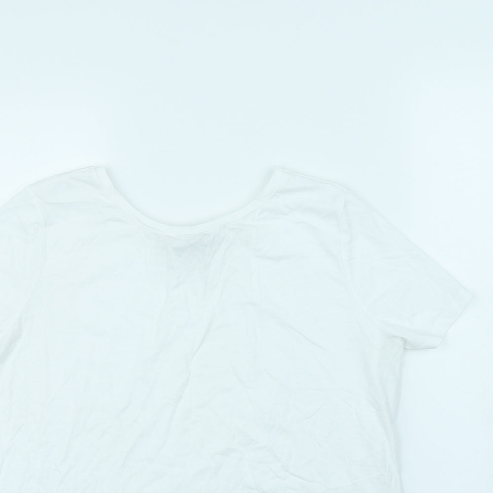 F&F Womens White   Basic Blouse Size 14