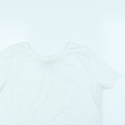 F&F Womens White   Basic Blouse Size 14