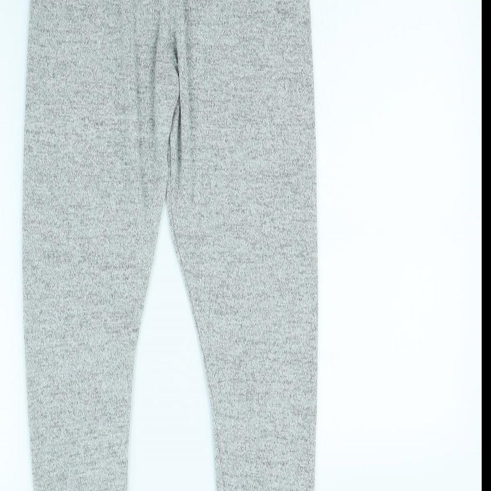 Glamour Babe Womens Silver   Jegging Trousers Size S L29 in