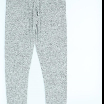 Glamour Babe Womens Silver   Jegging Trousers Size S L29 in