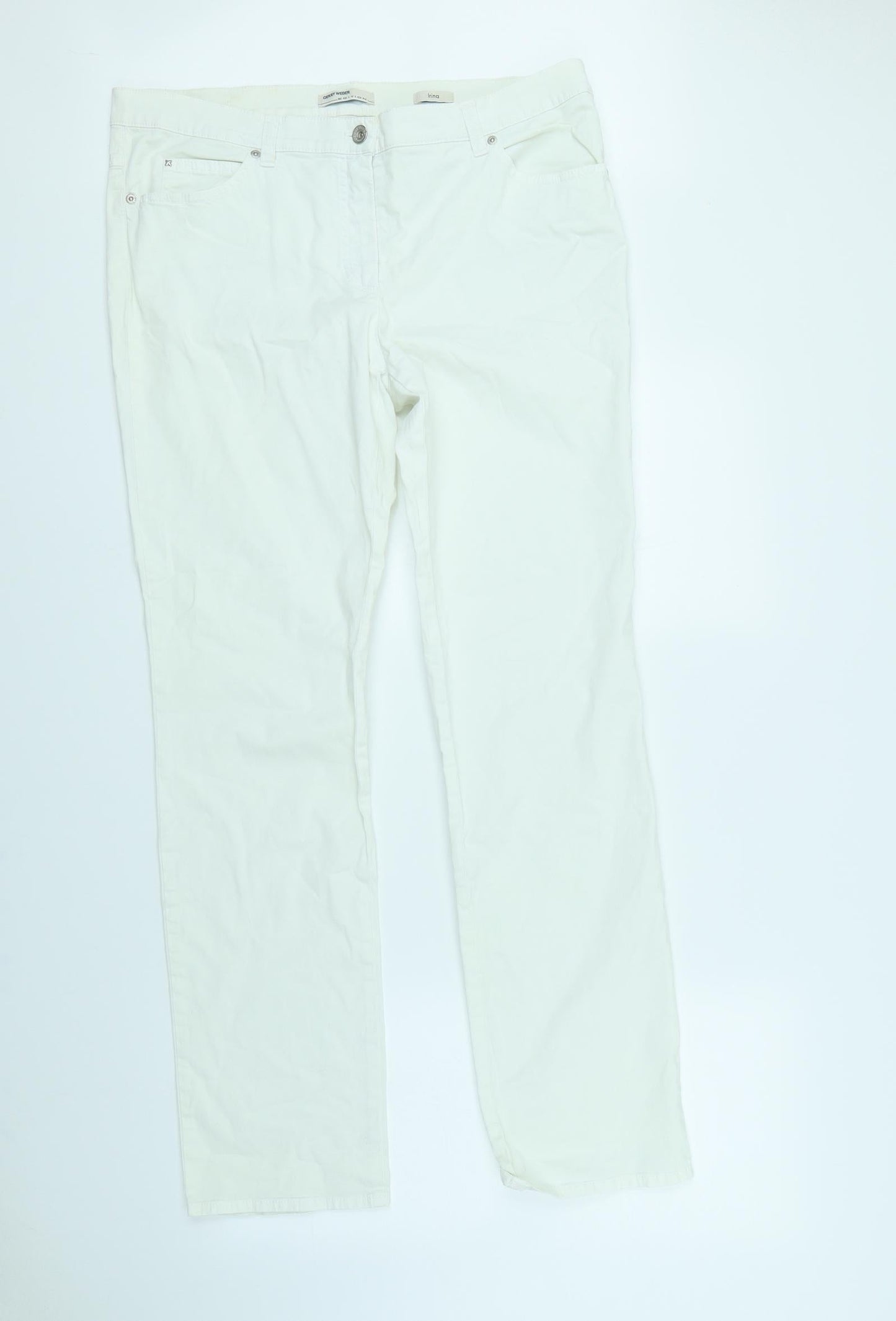 Gerry Weber Womens White   Skinny Jeans Size 36 in L30 in