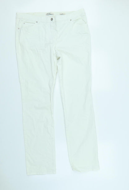 Gerry Weber Womens White   Skinny Jeans Size 36 in L30 in