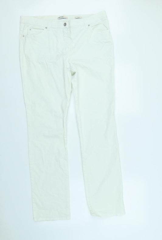 Gerry Weber Womens White   Skinny Jeans Size 36 in L30 in