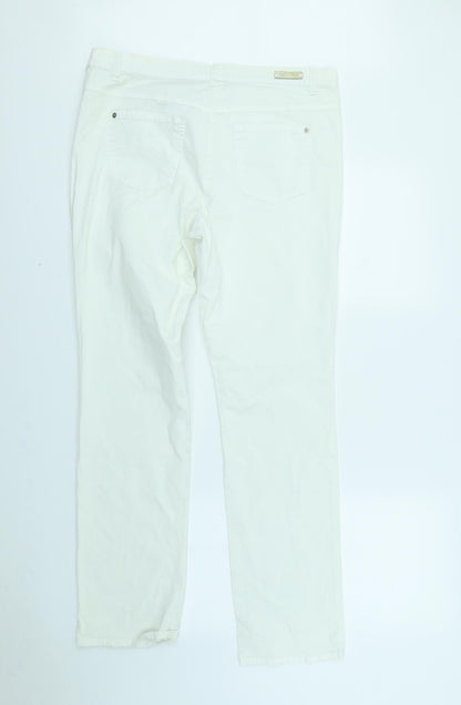 Gerry Weber Womens White   Skinny Jeans Size 36 in L30 in