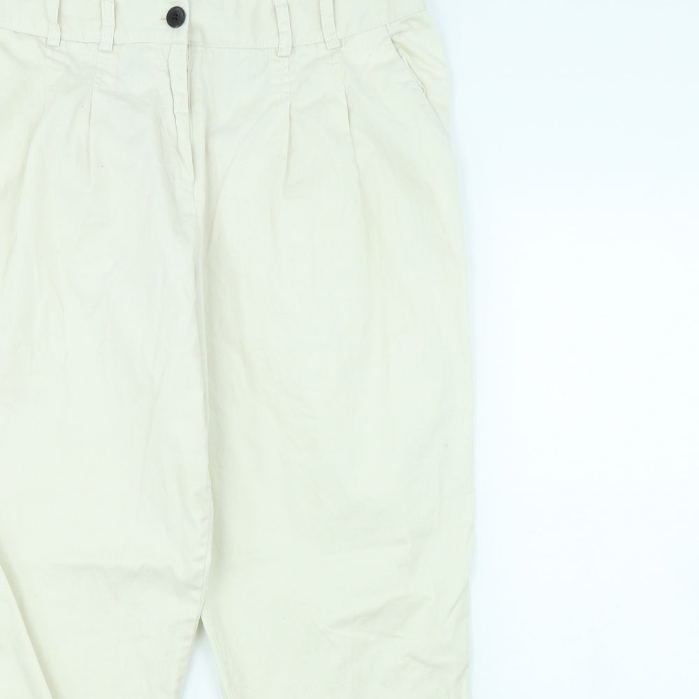 River Island Womens Ivory   Trousers  Size 14 L28 in