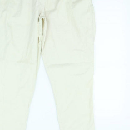 River Island Womens Ivory   Trousers  Size 14 L28 in