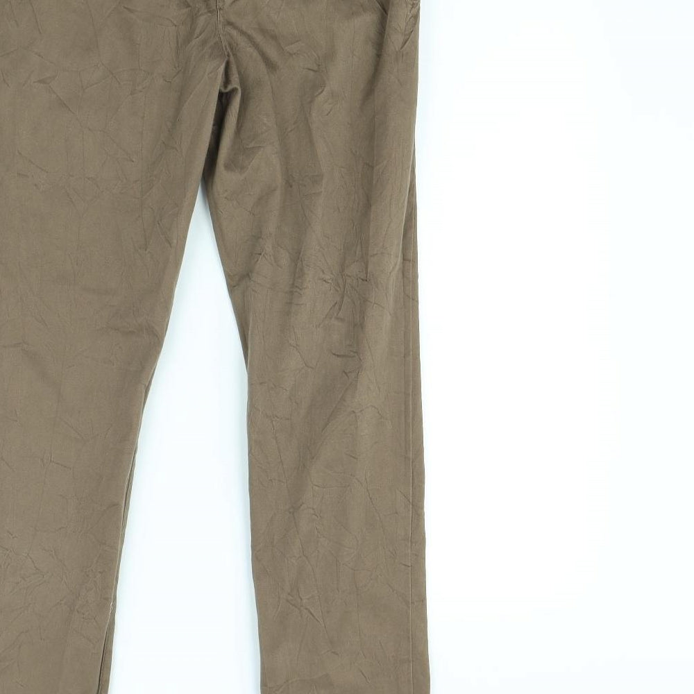 Vera Moda Mens Brown   Straight Jeans Size 34 in L30 in