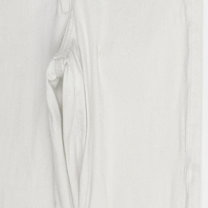 Topshop Womens White  Denim Jegging Jeans Size 28 in L27 in