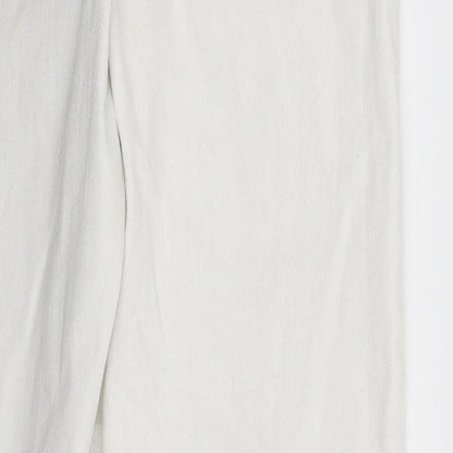 Topshop Womens White  Denim Jegging Jeans Size 28 in L27 in