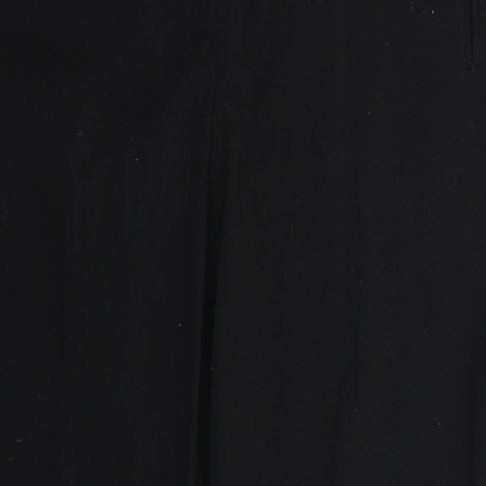 Womens UK Size 14 BHS Regular Fit  Black Trousers