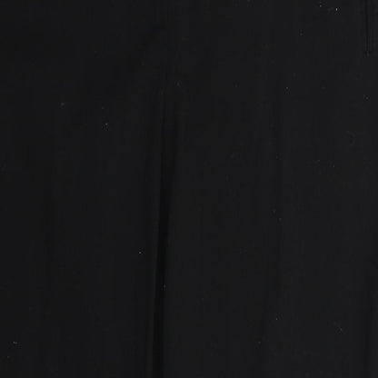 Womens UK Size 14 BHS Regular Fit  Black Trousers