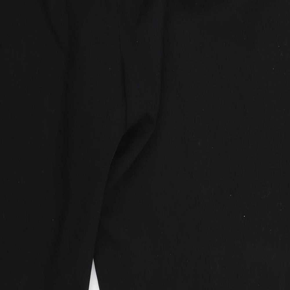 Womens UK Size 14 BHS Regular Fit  Black Trousers