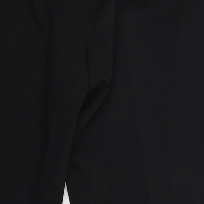 Womens UK Size 14 BHS Regular Fit  Black Trousers