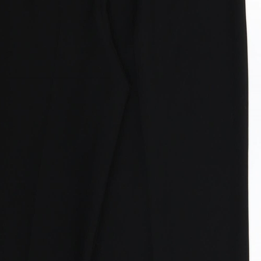 Womens UK Size 16 Marks and Spencer Regular Fit  Black Trousers