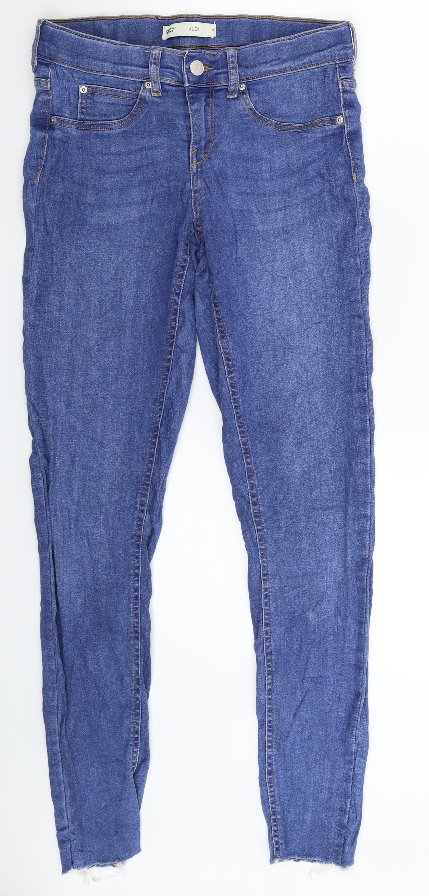 Womens UK Size 30 in Gina Tricot Extra-Slim Fit Jegging Blue Jeans