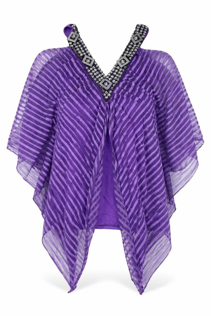 Womens UK Size M Club L Purple Basic Blouse