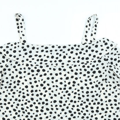 Womens UK Size 14 Studio White Basic Blouse