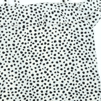 Womens UK Size 14 Studio White Basic Blouse